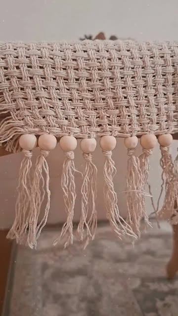 رانر طرح حصیری سایز ۴۰×۱۶۰